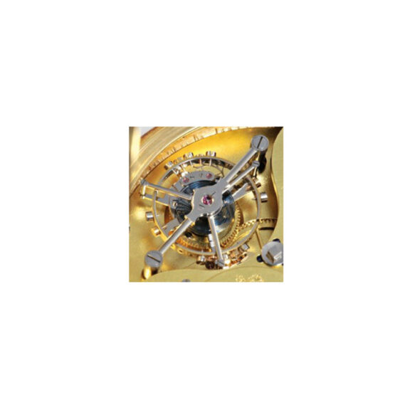 English gold precision watch with one minute tourbillon Circa 1910 English gold precision watch with one minute tourbillon Circa 1910