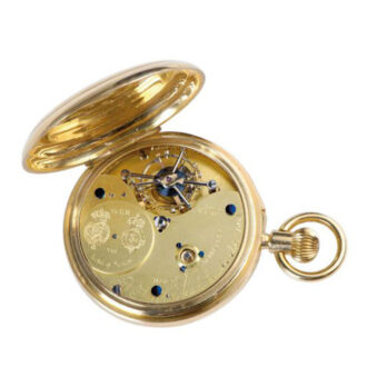 English precision watch with one minute tourbillon Circa 1910