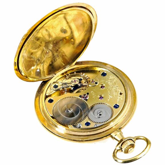 German 18k gold Glashütte pocket watch Circa 1910 German 18k gold Glashütte pocket watch Circa 1910