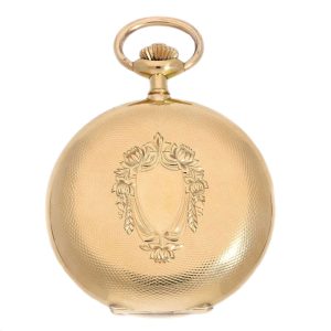 German 14k pink gold lever pocket watch Circa 1906