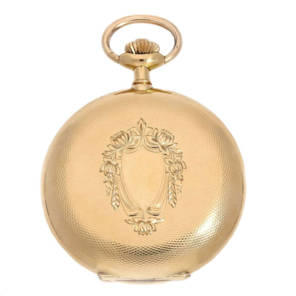 German 14k pink gold lever pocket watch Circa 1906