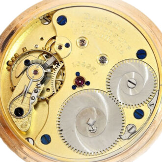 German 14k pink gold lever pocket watch Circa 1906