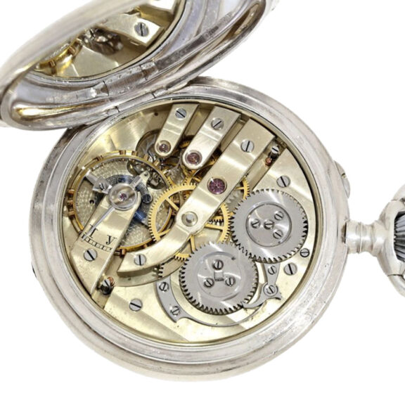 Russian silver, present watch of Russian Czar Circa 1900 Russian silver, present watch of Russian Czar Circa 1900