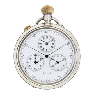 Rare English silver observatory pocket watch Circa 1890
