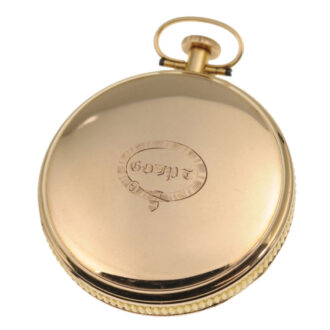 Impressive Swiss gold and enamel cylinder watch Circa 1800