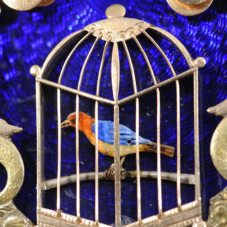Impressive Swiss gold and enamel cylinder watch Circa 1800
