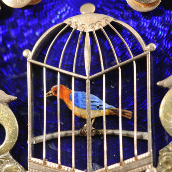 Impressive Swiss gold and enamel cylinder watch Circa 1800 Impressive Swiss gold and enamel cylinder watch Circa 1800