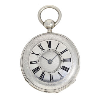 Swiss silver quater repeating pocket watch Circa 1830