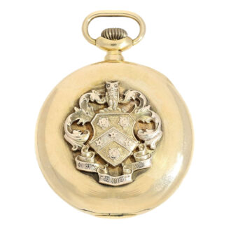 Very rare Swiss gold watch with 8 days movement Circa 1920