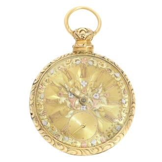 English gold watch with Massey-III escapement Circa 1825
