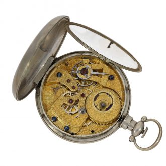 Swiss silver lever made for the Chinese market Circa 1880