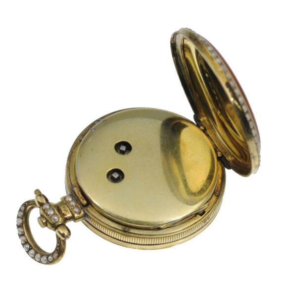 Swiss silver cylinder for the chinese market Circa 1880 Swiss silver cylinder for the chinese market Circa 1880