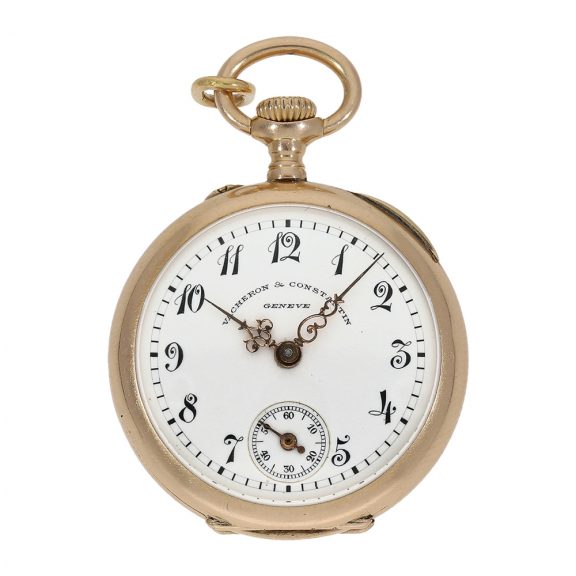 Beautiful Swiss gold Art Nouveau lady’s pocket watch Circa 1910