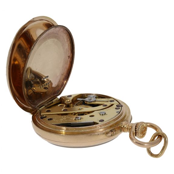 Beautiful Swiss gold Art Nouveau lady’s pocket watch Circa 1910 Beautiful Swiss gold Art Nouveau lady’s pocket watch Circa 1910