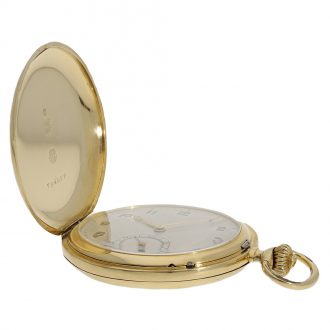 Swiss 14K gold IWC Schaffhausen chronometer Circa 1918