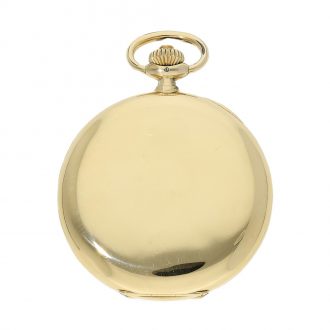 Swiss 14K gold IWC Schaffhausen chronometer Circa 1918