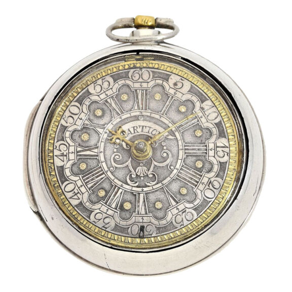 German silver open faced verge pocket watch Circa 1678 German silver open faced verge pocket watch Circa 1678