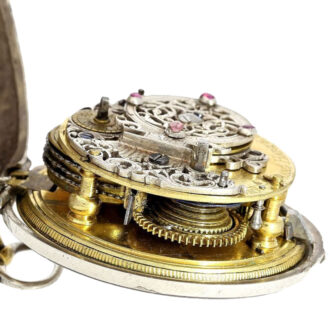 German silver open faced verge pocket watch Circa 1678 German silver open faced verge pocket watch Circa 1678
