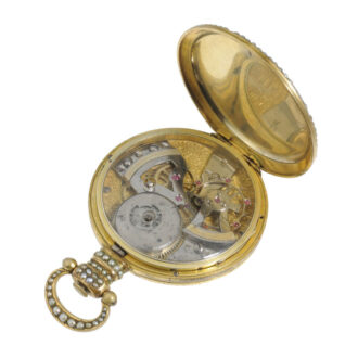 Swiss center seconds duplex for Chinese market Circa 1840
