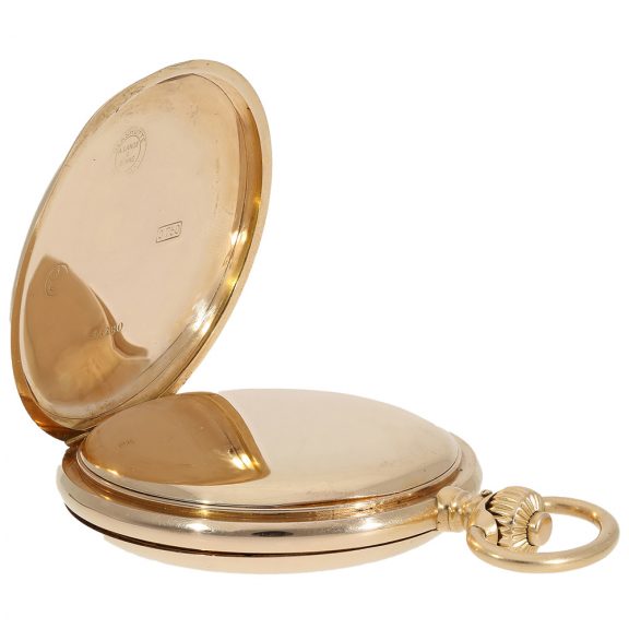 Large German 14K gold Glashütte pocket watch Circa 1902 Large German 14K gold Glashütte pocket watch Circa 1902