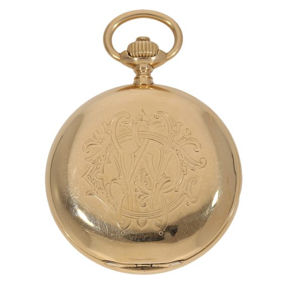 Large German 14K gold Glashütte pocket watch Circa 1902 Large German 14K gold Glashütte pocket watch Circa 1902