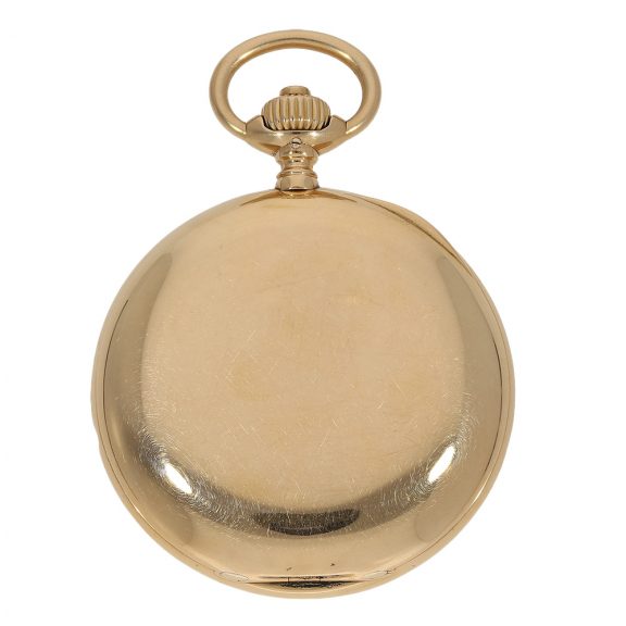 Large German 14K gold Glashütte pocket watch Circa 1902 Large German 14K gold Glashütte pocket watch Circa 1902