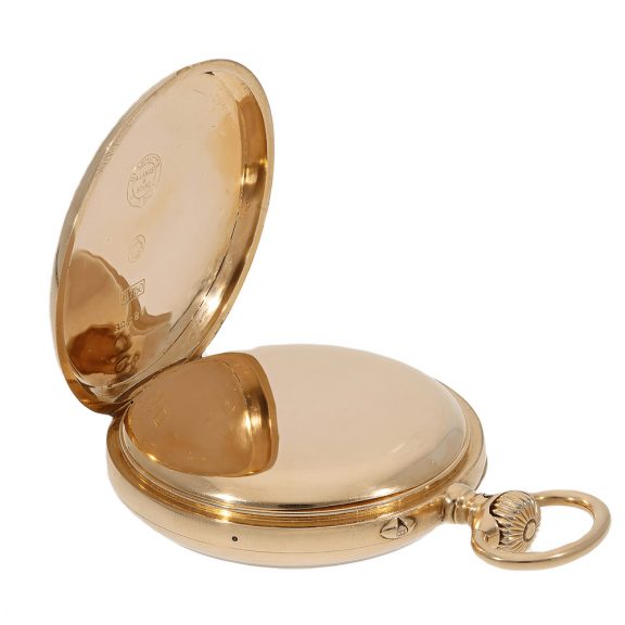 German gold Glashütte precision pocket watch Circa 1894 German gold Glashütte precision pocket watch Circa 1894