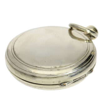 Unusual French nickel open faced pocket watch Circa 1800