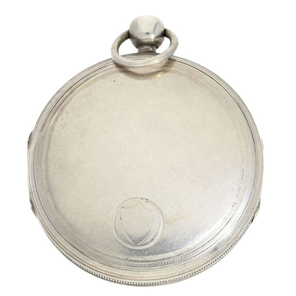 Swiss silver and enamel verge pocket watch Circa 1770 Swiss silver and enamel verge pocket watch Circa 1770
