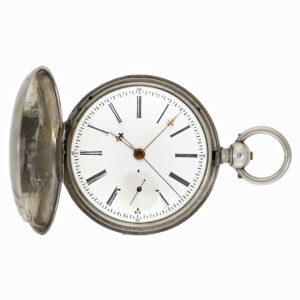 Swiss silver duplex made for the Chinese market Circa 1860