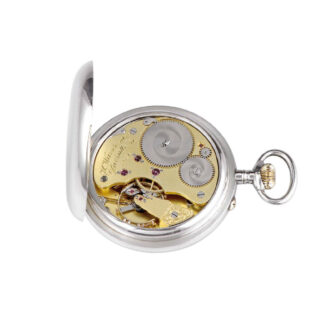 German silver chronometer with power reserve Circa 1926