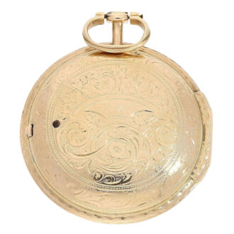 English gold verge made for the Ottoman market Circa 1817