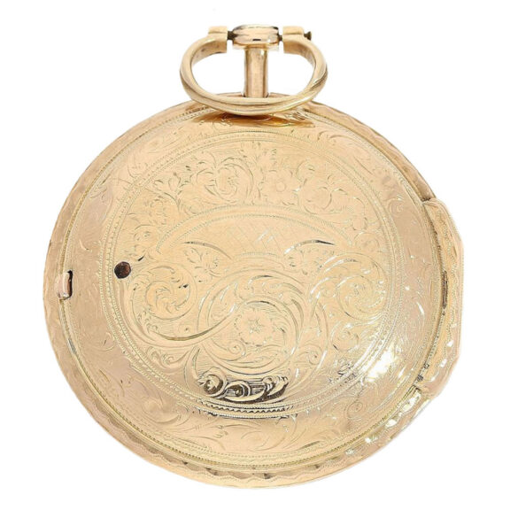 English gold verge made for the Ottoman market Circa 1817 English gold verge made for the Ottoman market Circa 1817