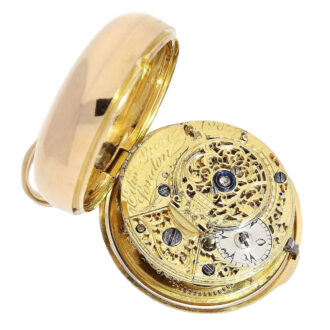 English gold verge made for the Ottoman market Circa 1817