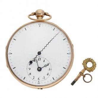 German watch with a magnificent movement Circa 1800
