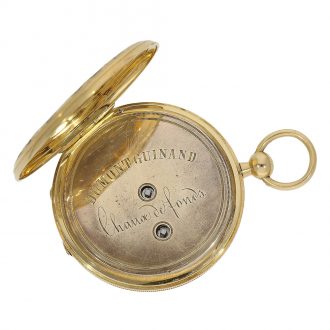 Swiss gold and enamel watch for the Chinese market Circa 1850