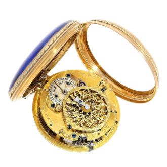 French gold repeating a toc verge pocket watch Circa 1790