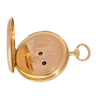 French gold quarter repeating pocket watch Circa 1840 French gold quarter repeating pocket watch Circa 1840