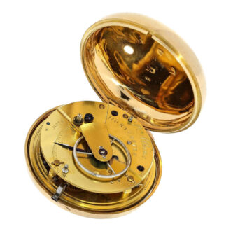 Heavy English gold paircase pocket watch Circa 1830