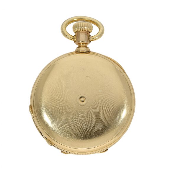 Swiss gold hunting cased ankerchronometer Circa 1870 Swiss gold hunting cased ankerchronometer Circa 1870