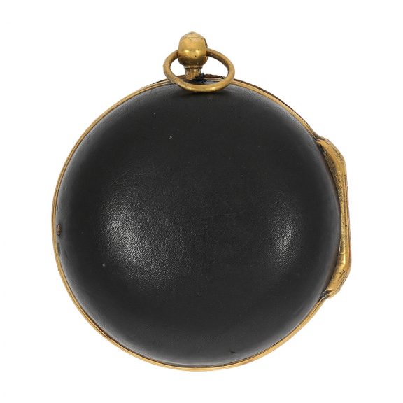Swiss gilt single-handed verge oignon watch Circa 1690 Swiss gilt single-handed verge oignon watch Circa 1690