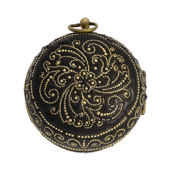 French single-handed Oignon watch with mock pendulum Circa 1690 French single-handed Oignon watch with mock pendulum Circa 1690