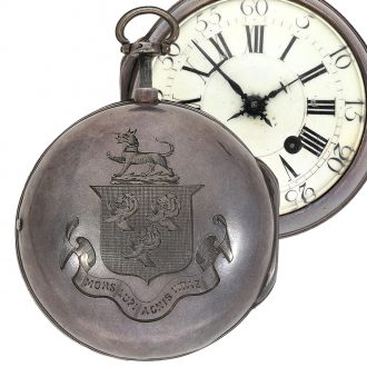 French quarter-hour repeater à toc verge watch Circa 1720