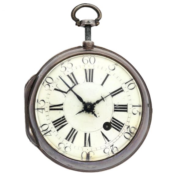 French quarter-hour repeater à toc verge watch Circa 1720 French quarter-hour repeater à toc verge watch Circa 1720