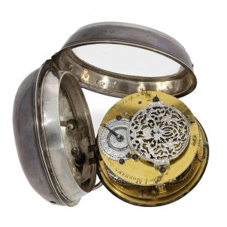 French quarter-hour repeater à toc verge watch Circa 1720