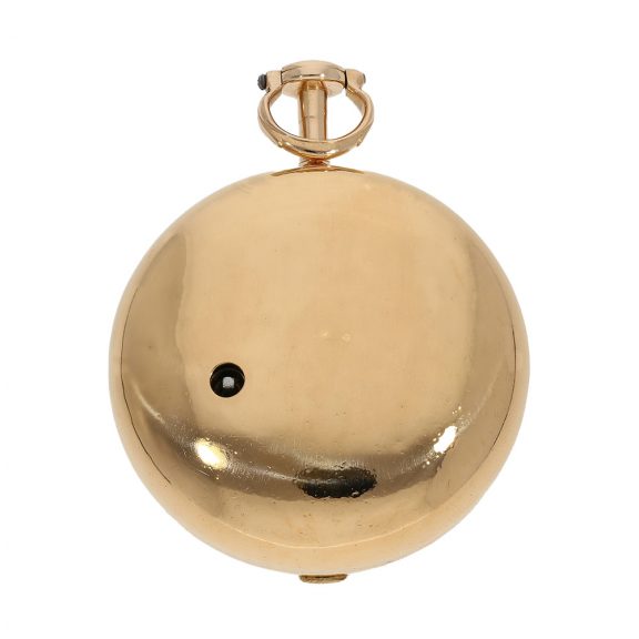 English gold pair cased cylinder pocket watch Circa 1781 English gold pair cased cylinder pocket watch Circa 1781