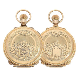 American gold watch with "True Box Hinged Case" Circa 1887