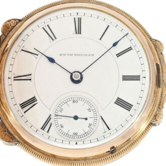 American gold watch with "True Box Hinged Case" Circa 1887