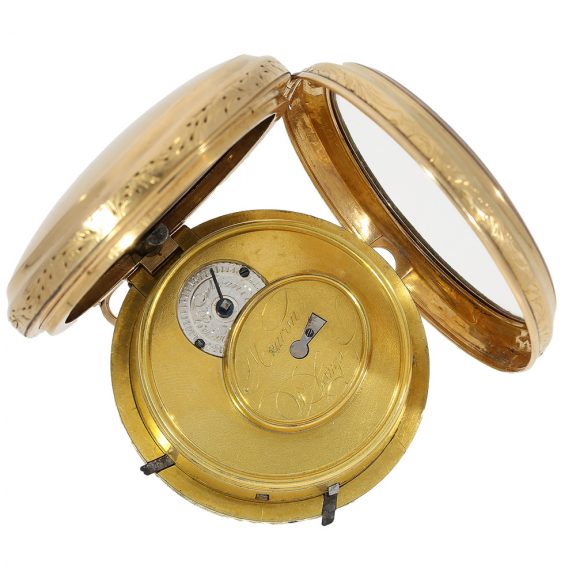 Rare French gold minute repeating pocket watch Circa 1800 Rare French gold minute repeating pocket watch Circa 1800