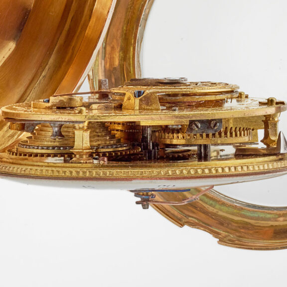 Rare large and heavy gold Swiss verge with date Circa 1810 Rare large and heavy gold Swiss verge with date Circa 1810